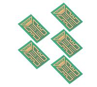 Eacam Améliorer la Pâte de Signal de Téléphone Mobile, 5pcs Set Portable Booster Stickers pour Les Ascenseurs, Les Navires, Les Voitures, Les Tunnels, Les Montagnes