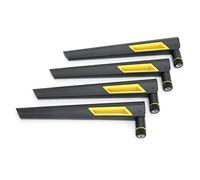 Eacam Antenne de Routeur Antenne 2,4G/5G Double Bande 2,4G/5G Double Bande, 10 DB RP-SMA Mâle Routeur sans Fil Carte Réseau Point D'accès avec 50 Ohm pour