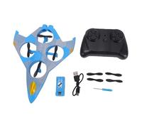 Eacam Avion Planeur RC Avion télécommandé [Espace réservé] Jouet 2,4 G Maintien D'altitude Mode sans Tête Retour à Une Touche avec Batterie 410 MAh Hélices de Rechange pour (Bleu)