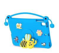 Eacam Bee Design EVA Étui de Protection Antichoc avec Support pour Pro 9,7 Pouces/Air 1/2 (Bleu)