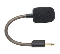 Eacam Blackshark V2 Remplacement Boom Microphone avec Un Bouchon plaqué Or 3,5 Mm, THX7.1 Sound Surround Spatial, Couverture de Micro à Vent, Réduction du Bruit, Compatible pour,