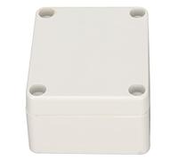Eacam Boîte de Jonction Durable étanche IP65 pour L'électronique et la Communication en Extérieur, PVC Blanc 63 X 59 X 35 Mm