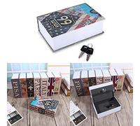 Eacam Boîte Sûre de Sturdy Security Dictionary, Livre avec 2 Clés, Portable pour Espèces et Stockage de Bijoux à la Maison, Bureau (Type de rêve américain)