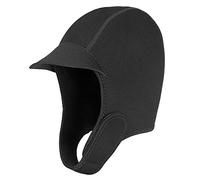 Eacam Casquette DE PLONGÉE en NÉOPRÈNE, Chapeau DE Combinaison Thermique pour Les Sports en Eau Froide (Noire)