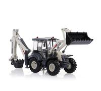 Eacam Chariot élévateur Bidirectionnel, Véhicule de Construction, Modèle de Véhicule D'ingénierie, Modèle Camion Construction, échelle 1:50, Chargeuse-pelleteuse en Alliage