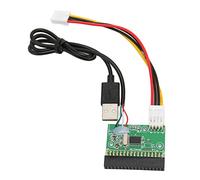 Eacam Connecteur de Lecteur de Disquette Durable 1,44 Mo 3,5 Pouces, Adaptateur USB Plug and Play pour Une connectivité Améliorée avec Divers Systèmes D'exploitation, 34 Broches