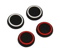 Eacam Couvercle de Capuchons de Bâton Pouce, Capuchons Joystick en Silicone Antidérapants pour Consoles Steam et ROG 4 Pièces, Toucher Doux et Confortable