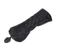Eacam Couvre-têtes en Bois de Couvre-têtes en Bois de Club -Chef Parcours -Chef Cuir PU Imperméable Peluche Protecteur (Numéro 3 (14 X 2,9 X 2 cm / 5,5 1,1 0,8)