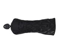 Eacam Couvre-têtes en Bois de Couvre-têtes en Bois de Club -Chef Parcours -Chef Cuir PU Imperméable Peluche Protecteur (Numéro UT)