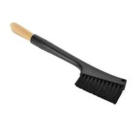 Eacam Deux Brosses de Nettoyage à la Tête, Brosse à Double Usage à Longue Poignée pour Moulin à Grains de café et Nettoyage de Table à Barre avec Conception Amovible