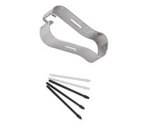 Eacam Ensemble D'outils de Pointes de Stylet pour Note 8 9 Tab S3 S4 S, Pointes Stylet Remplacement Parfaites avec Pince à épiler pour Une édition Rapide, 5 Pièces Incluses (Noir)