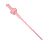 Eacam Épée Rétractable en Spirale D' 3D Épée Télescopique Pliable Pliante Gravité Portable Jouet Anti-stress Assemblé à la Main Plastique 72 Cm avec Extension et Ré (Rose)