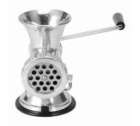 Eacam Grinder Manuel de Viande, Structure en Alliage en Aluminium, pour Un Usage Domestique, avec du Farfoir de Saucisse, Conception de Poignée Ergonomique