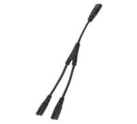 Eacam IEC320 C8 à Double IEC320 C7 Cordons d'alimentation, Y Split Mâle à Double Femelle 1 en 2 sur Le Câble d'alimentation CA 0./0.98ft, à la Mode et Sûr de Type Y Splitter avec