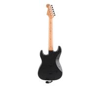 Eacam Jouet de Guitare électrique pour Enfants Mini Guitare électrique Instrument de Musique Multifonctionnel Apparence Réelle avec Mode d'accord Lecture Musique (Noir)
