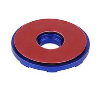 Eacam Kit Universel D'apparence de Verrouillage de Goupille de Capot de Course de Voiture en Alliage D'aluminium CNC, Surface Colorée et Brillante, Installation Facile pour la Plupart (Bleu)