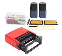 Eacam Machine de Codage de Date Réglable, Fournitures Industrielles, Manuelle D'estampage, Matériau Non Toxique ABS, de Pointage Haute Définition, Adaptée à Diverses Surfaces (avec)