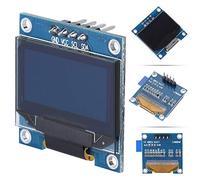 Eacam Module D'affichage OLED 128 * 64 pour, Entièrement Compatible avec la Série 51, MSP430, Puce/CSR, Consommation D'énergie Ultra Faible, Pas de Rétroéclairage, Prise en Charge de