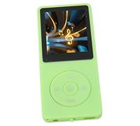 Eacam MP3 MP4 Player avec Enregistreur Vocal, Mémoire de 8 Go, jusqu'à 30 Heures de Lecture, 64 Go Extensible, Lecteur de Musique Portable pour Les Voyages Sportifs, Boutons (Vert)