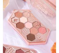 Eacam Palette de Fards à Paupières Broken, Teinte 601# Rose Miel Brun, Idéale pour les Débutants et Parfaite pour un Maquillage quotidien.