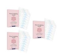 Eacam Patchs de Soins de beauté du Nez, 126 Pièces, Patch Sculpture du Nez, Patchs Mise en Forme pour une Correction Efficace Pont, Ajustement Précis, Léger (126 pièces)