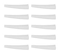 Eacam Pince à épiler Housse de Protection Couvercle de Pointe Pince à épiler Garde Antidérapant Silicone 10 Pièces Couvertures Réutilisables épaissies Douces