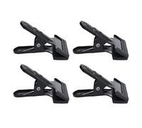 Eacam Pinces à Ressort en Métal Antidérapantes Robustes, Pince à Large Ouverture pour le Travail du Bois, Fonds de Photographie avec Couvercle de Protection et Trou de Suspension,