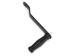 Eacam Poignée de Treuil à Manivelle en Acier ABS, Remplacement pour Remorque Marine, avec Une Large Application, Installation Facile et Matériau ABS Supérieur, Résistance à l'usure