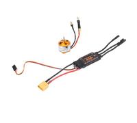 Eacam Protection de sécurité, Quelle Que Soit la Position du Manche des Gaz, Le Moteur Ne Tournera Pas Après Avoir connecté la Batterie.Moteur 2212 KV2200 + Moteur ESC XT60 RC sans