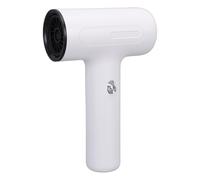 Eacam Sèche-cheveux Rechargeable, Moteur sans Balais 500 W, Sèche-cheveux Portable avec Batterie, Souffleur D'air Silencieux pour étudiants en Art, Conception sans Fil pour Fourni (Blanc)