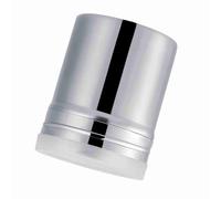 Eacam Shaker en Poudre de Cacao en Acier Inoxydable, épreuve de la Rouille et Robuste, Facile à Nettoyer, Toujours Brillant et Dense pour Même Saupoudrer, Shaker en Poudre de (M 8,5 x 6,5 x 1,6