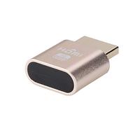 Eacam Spoofer de Carte Graphique, émulateur D'affichage Ultra Haute Résolution, Parfait pour Les Opérations Minières, Taille Portable, Argent, 1 unité