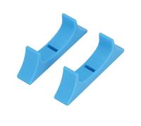 Eacam Support de Console Vertical, Support de Refroidissement Stable, Léger pour Voyage et Installation à Domicile, 2 Unités (Bleue)