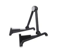 Eacam Support de Guitare Universel Pliable Léger ABS Support Portable électrique Acoustique ukulélé Basse Violon Banjo D'instrument (Gris)