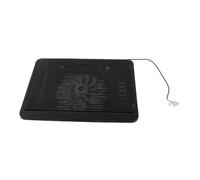 Eacam Tapis de Refroidissement pour Ordinateur Portable avec Ventilateur Haute Performance pour Ordinateurs Portables 14", Environnement sans Bruit et Boîte de Stockage USB (Noire)