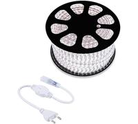 EACH ITALY Bande lumineuse LED de 100 mètres, blanc froid 5050, 220V - Haute luminosité et économie d’énergie - Imperméable, flexible et facile à installer - CW578