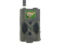 EACH ITALY Photopiège de chasse GSM HC-300M avec infrarouge 20 MP, vision nocturne, détection 25 m, IP66, support SIM, envoyer des images par MMS/E-Mail - Caméra extérieure CW562