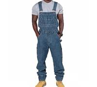 each women Hommes Denim Jeans Salopette Hommes Baggy Réglable Salopette Décontractée Coupe Lâche Barboteuses Combinaisons