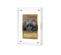 Eachbid Cadres acryliques pour TCG PTCG YGO MTG Carte Magnétique Transparent 35PT Présentoir pour Cartes à collectionner (Un)