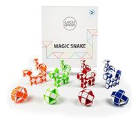 EACHHAHA cadeau anniversaire enfants invites,12 pièces Mini Serpent Magiques,jouet enfant 3 ans,pinata anniversaire garcon,fidget toys,anti stress enfant,Magic Snakes,petits cadeaux anniversaire