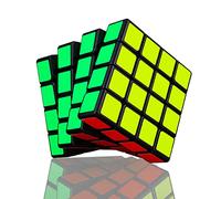EACHHAHA Cube Magique 4x4,Speed Cube Original,Professionnel, Lisse, Haute tolérance aux pannes,Puzzle 3D adapté aux entraînements de compétition et aux Cadeaux d'anniversaire