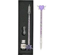 EACHHAHA Ensemble de stylos à plume en verre pour art, écriture, signatures, cadeau d'affaires