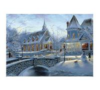 EACHHAHA Puzzle 1000 Pièces Paysage -Puzzles en Carton-Relax Puzzles Jeux-Puzzle Ville Romantique (70x50cm / 27.5x19.7in) pour Enfants et Adultes Cadeaux