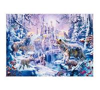 EACHHAHA Puzzle 1000 Pièces -Puzzles en Carton-Relax Puzzles Jeux- Puzzle Château de Loup (70x50cm / 27.5x19.7in) pour Enfants et Adultes Cadeaux