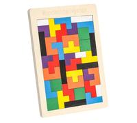EACHHAHA Puzzle Enfant 3 Ans,Jouet de Puzzle en Bois avec 40 Pièces, Casse-tête Mental IQ, Jouet éducatif de Puzzle, Tangram Adapté aux Enfants de 4, 5, 6 et 7 Ans