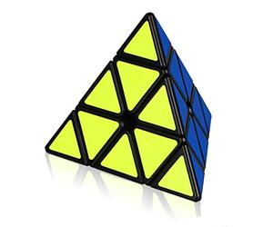 EACHHAHA Pyraminx Cube,Pyramide Speed Cube,Professionnel, Lisse, Haute tolérance aux pannes,Convient aux Exercices de compétition, aux Cadeaux d'anniversaire et aux Chaussettes de Noël remplissantes