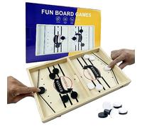 EACHHAHA Sling Puck Game - Jeu de société Hockey Party Catapult - Jouets de Jeu de société Hockey - Ensemble de Plateau Portable - Bon pour Les Cadeaux