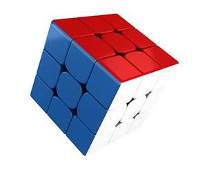 EACHHAHA Speed Cube magnétique,Cube Magique 3x3,MOYU RS3M 2020,Professionnel, Lisse, Haute tolérance aux pannes, adapté à l'entraînement d'avant-Match, au Jeu Quotidien, au Cadeau d'anniversaire