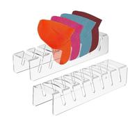 EACHPT Porte Casquette,2 Pièces Support Casquette pour Casquettes Baseball,Support de casquette sans installation en acrylique pour chapeaux de baseball pour 14 casquettes de baseball