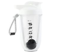 EACHPT Shaker Proteine 600 ml Shaker Proteine pour Shakes de Suppléments,Shaker à Protéines avec Bouchon à Vis,tamis et échelle de Mesure|Anti-fuite,sans BPA ni DEHP